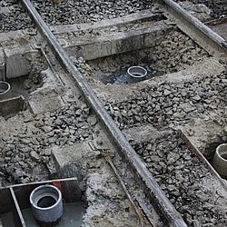 Réalisation de 96 micropieux en 3 week-ends en pleines voies SNCF en région Parisienne par SOLTECHNIC GROUP