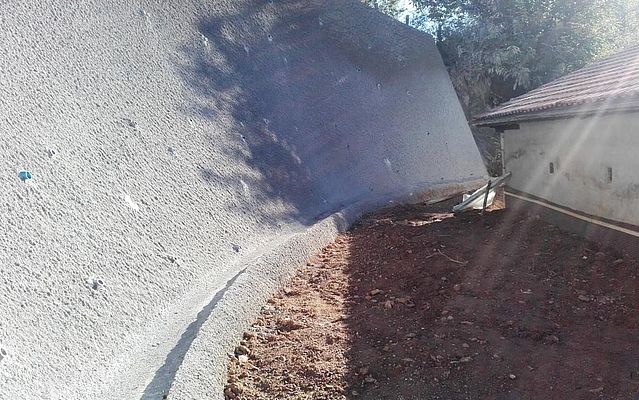 Mur de soutènement des terres