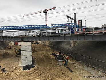 Lire la suite : Grand Paris Express - Ligne 15 : Parois clouées provisoires pour la gare de Fort d'Issy - Vanves - Clamart (92)