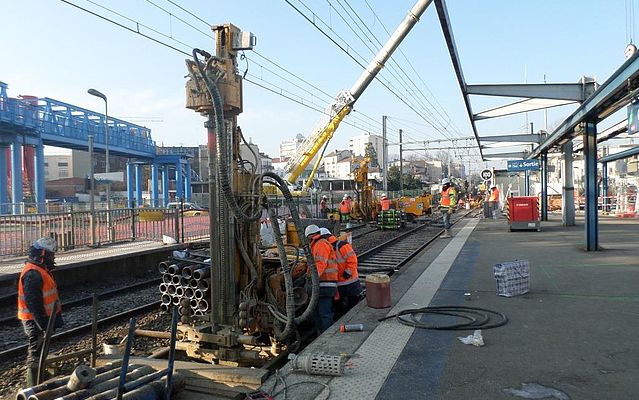 SOLTECHNIC GROUP réalise des micropieux, même sur les voies SNCF, le spécialiste du micropieux